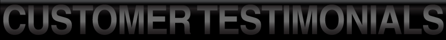 customer testimonials